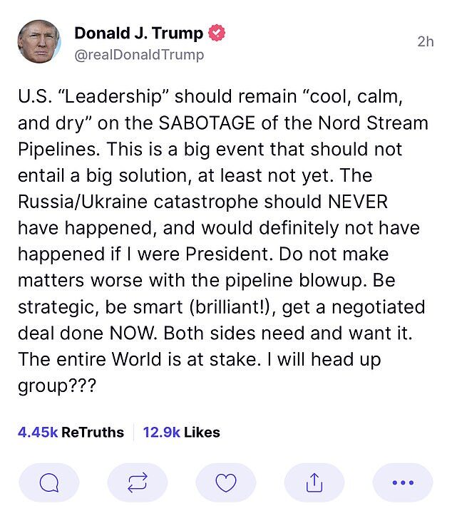 trump truth social