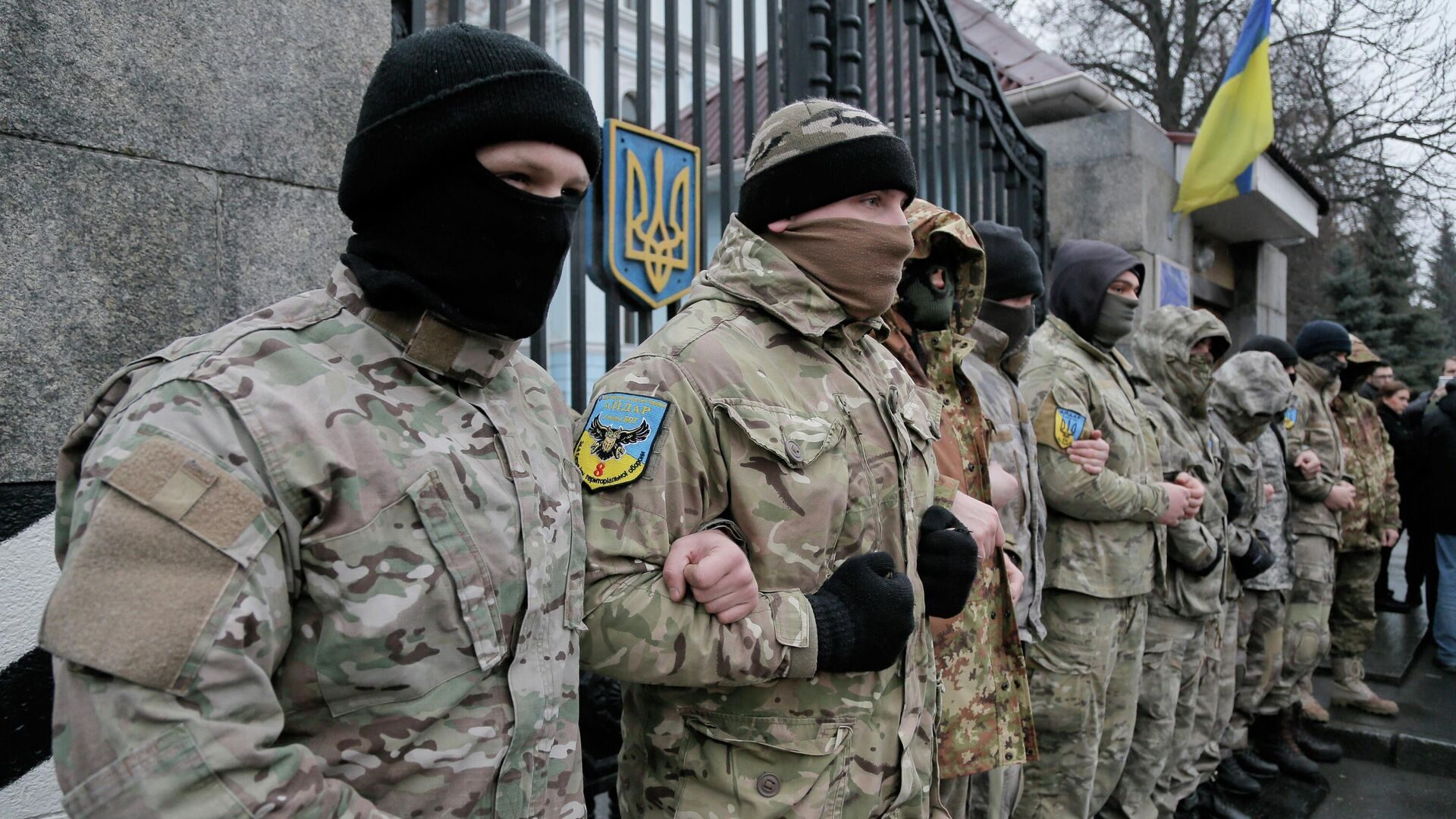 Ukrainian soldiers