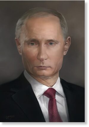 Putin portrait