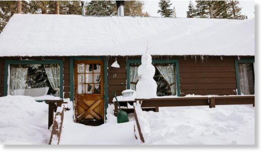 Cozy cabin times at Tamarack Lodge and Resort.