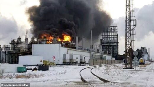 russia oil explosion