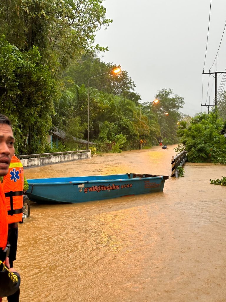 Floods in Thailand, 18 December 2022.