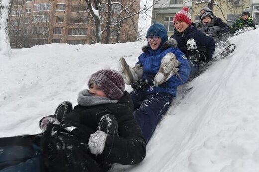Moscow snowstorm