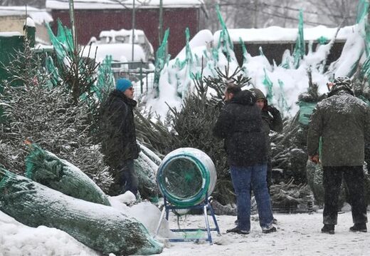 Moscow snowstorm