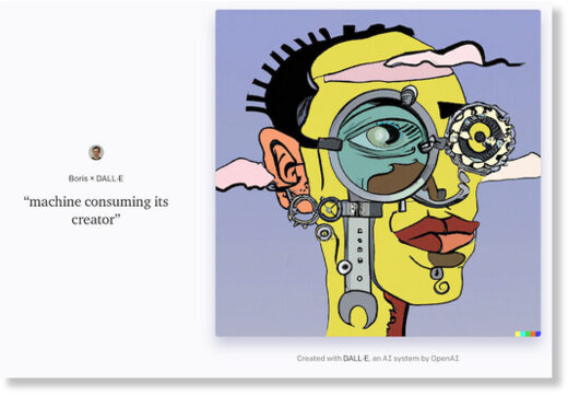My first ever image request to OpenAI’s art generator