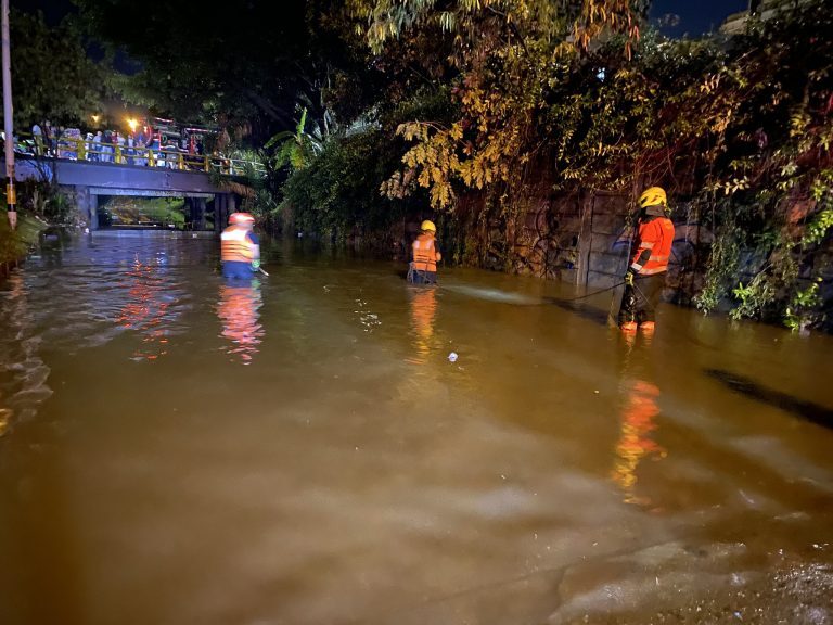Floods in Medellín, Colombia, 14 January 2023.