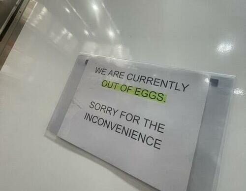 egg shortage