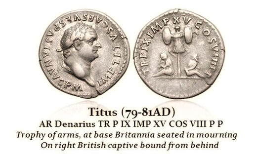 roman coin titus