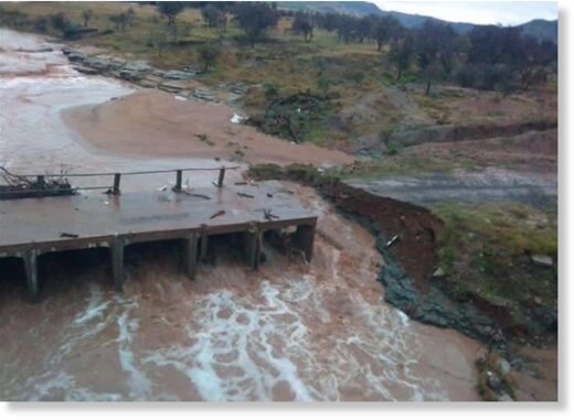 Floods in Komania, Eastern Cape,