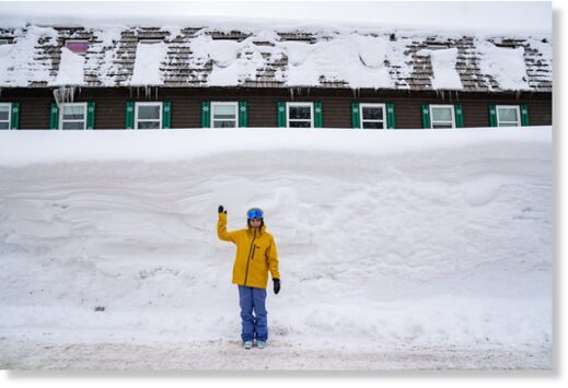 Never-ending snow