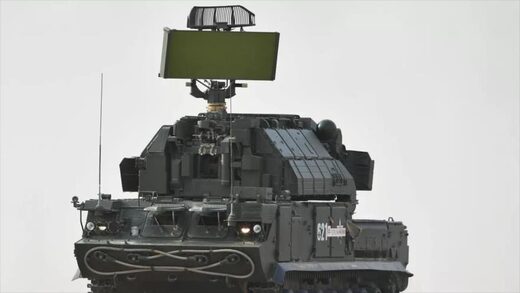El sistema de defensa antiaéreo ruso Tor-M2, en acción durante la operación militar en Ucrania.