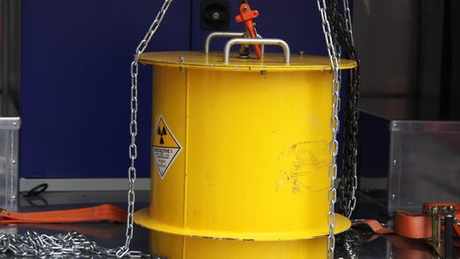 Nuclear waste container