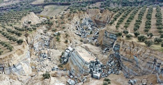 new canyon Turkey earthquake february 2023