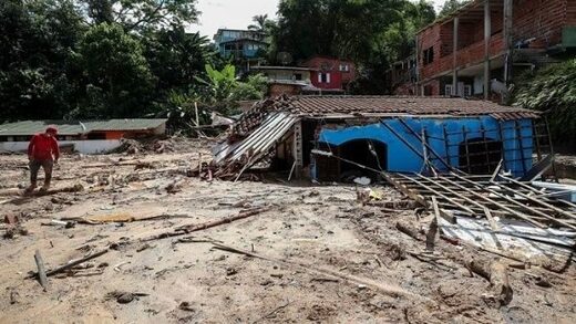 Clic para aumentar Brazil floods
