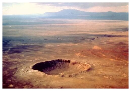 Clic para aumentar Barringer crater in Arizona