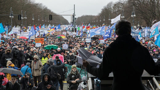 protests berlin russia