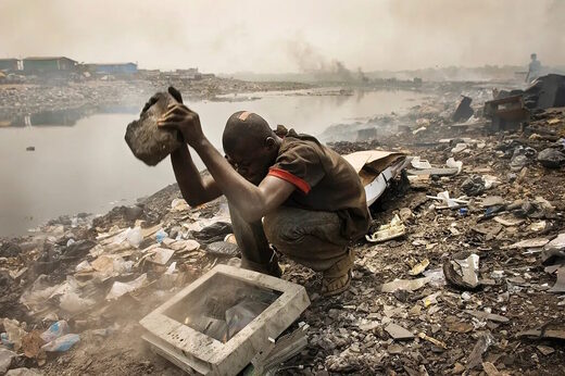 e waste electronic waste ghana recovery