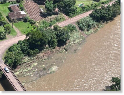 Floods in Rio Grande do Sul, Brazil, March 2023.