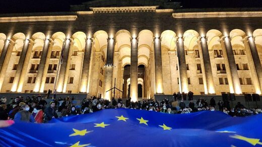 Georgia Euro Protests