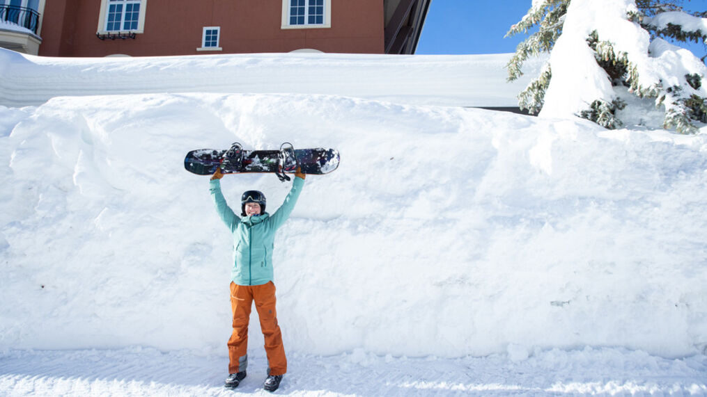 Brighton Resort celebrates over 700 inches of snow this season