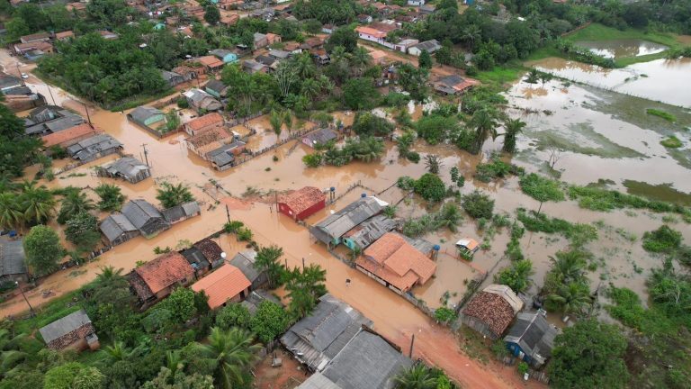 Floods in Itupiranga, Pará, Brazil, March 2023.