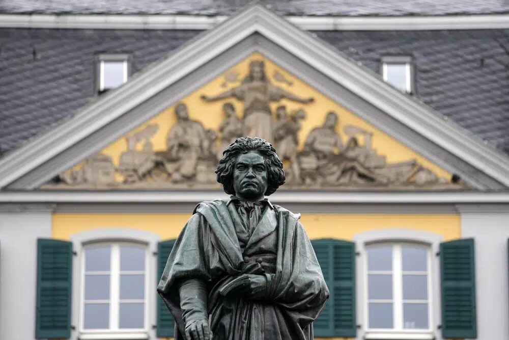 Ludwig van Beethoven statue