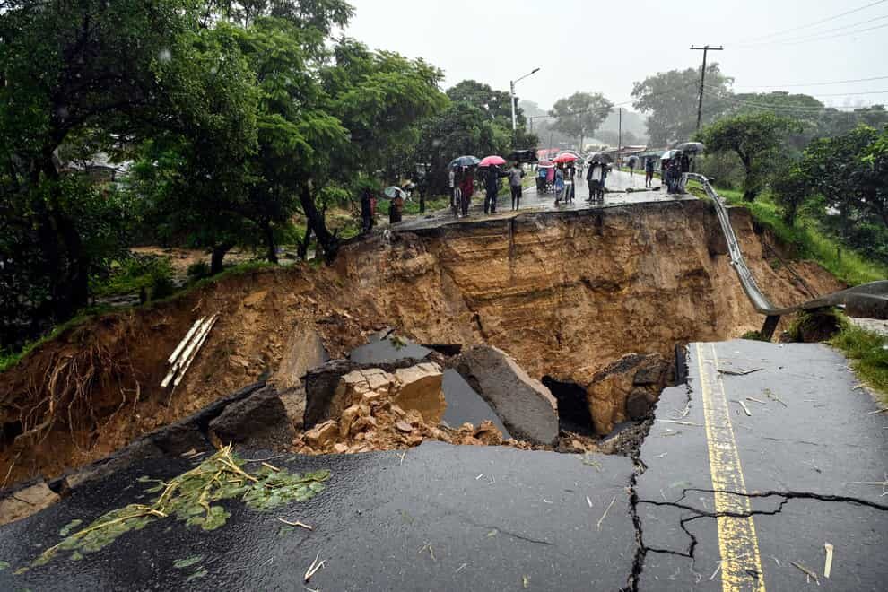 Malawi (pictured above) and Mozambique were devastated by the Cyclone Freddy, which lasted at least 36 days and made landfall twice in Mozambique.