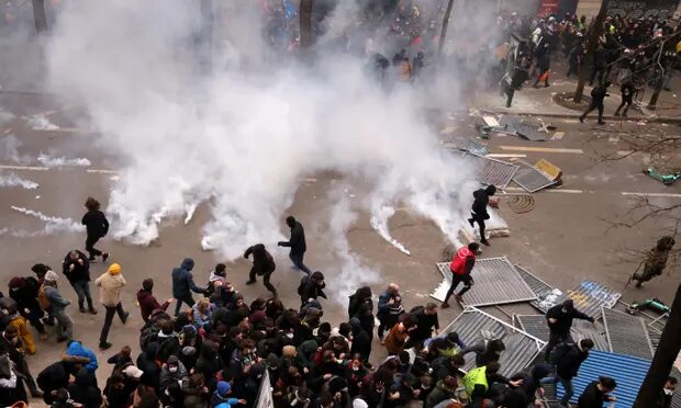 protest france