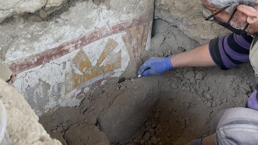 Hallan en Perú 2 murales sin precedentes de 1.400 años de antigüedad de la civilización moche