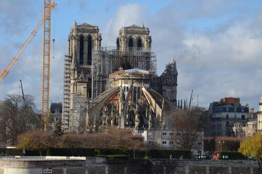 Incendio revela que la Catedral de Notre-Dame de París fue pionera histórica en el uso de refuerzos de hierro en el siglo XII