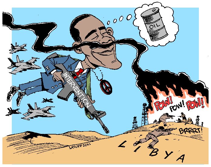 Obama falsely portrayed Gaddafi as a monster