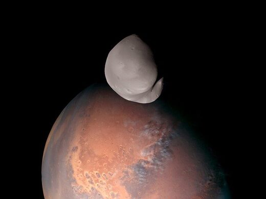 Mars moonlet Deimos