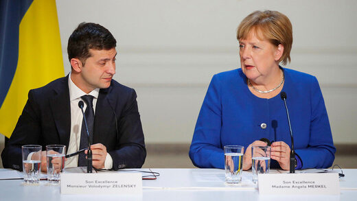 Clic para aumentar Zelenski Merkel