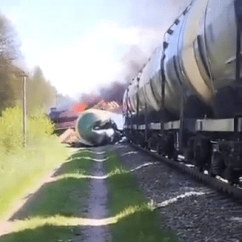 Clic para aumentar Según la compañía estatal de ferrocarriles rusos