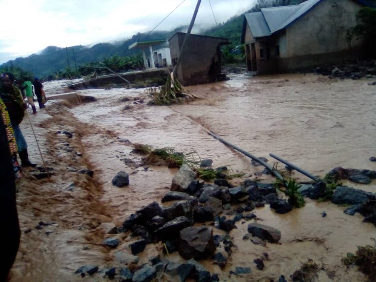 Floods in Western Province, Rwanda, May 2023.