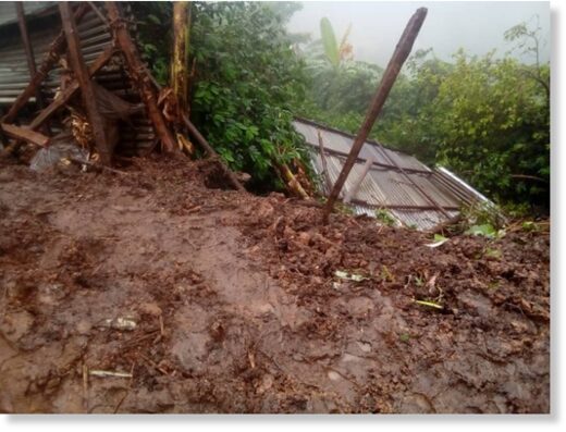 Landslide in Kasese District, Uganda, April 2023