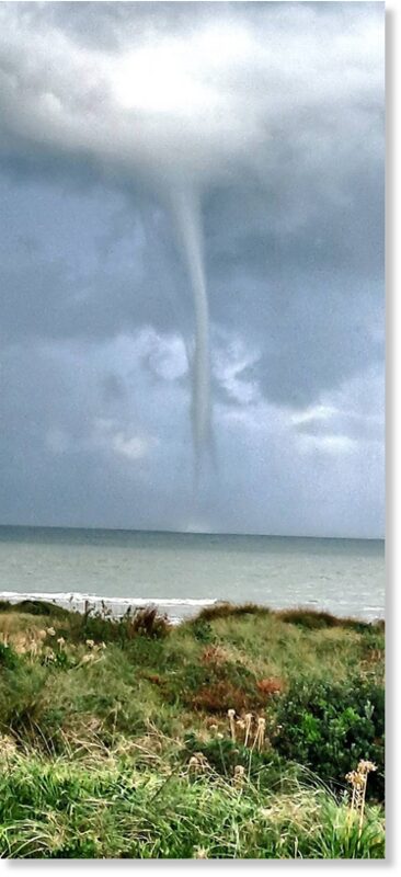 The water spout near Foxton.