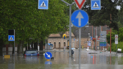 flooding Italy