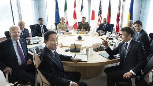 G7 leaders
