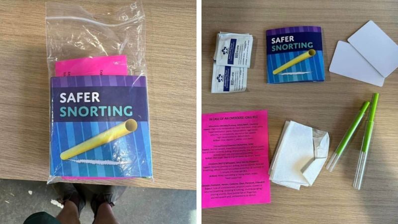 safer snorting kits schools