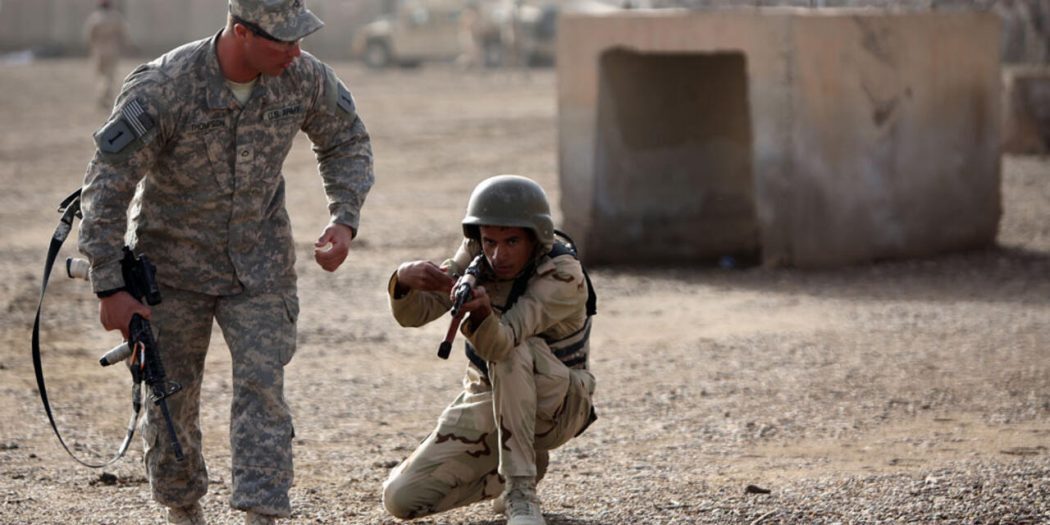 US Army training