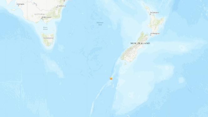 New Zealand's GeoNet monitoring agency said the earthquake had a magnitude of 6.0 with the epicenter 450 kilometers (279 miles) south of Stewart Island, near the Puysegur subduction zone.