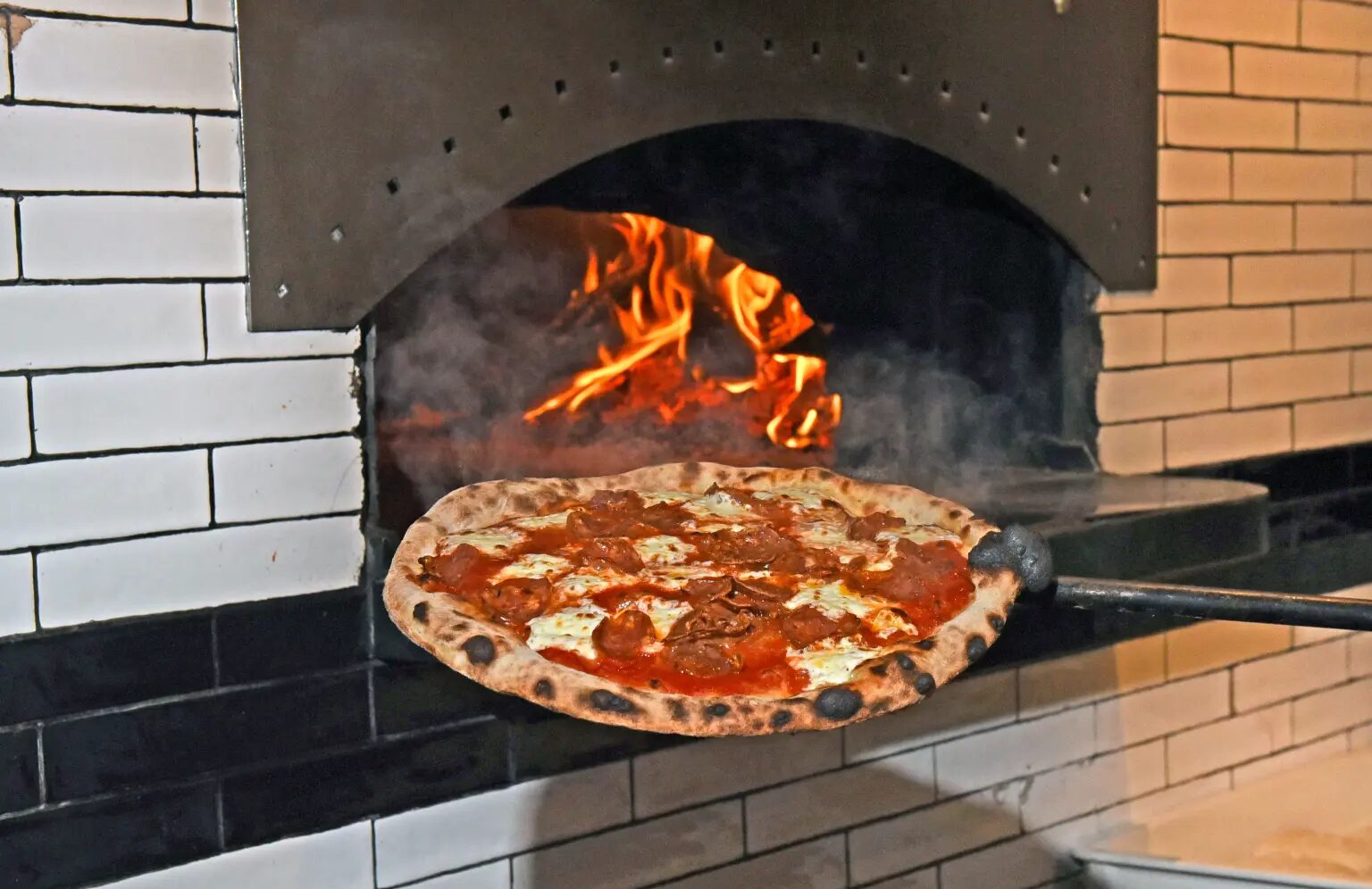 wood-fired pizza