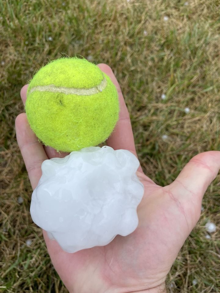 From MSHP Troop A. Taken in Harrisonville around 6:30 p.m.