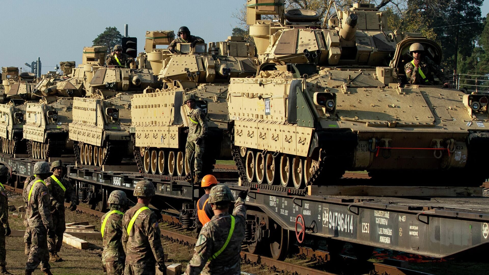 US tanks
