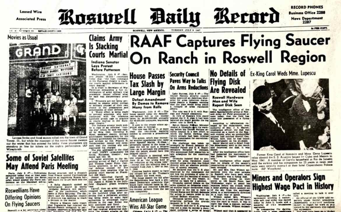 roswell newspaper