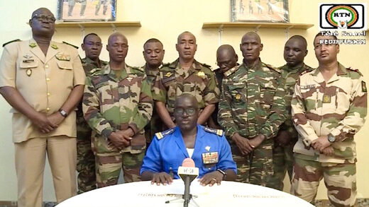 Clic para aumentar junta militar Niger