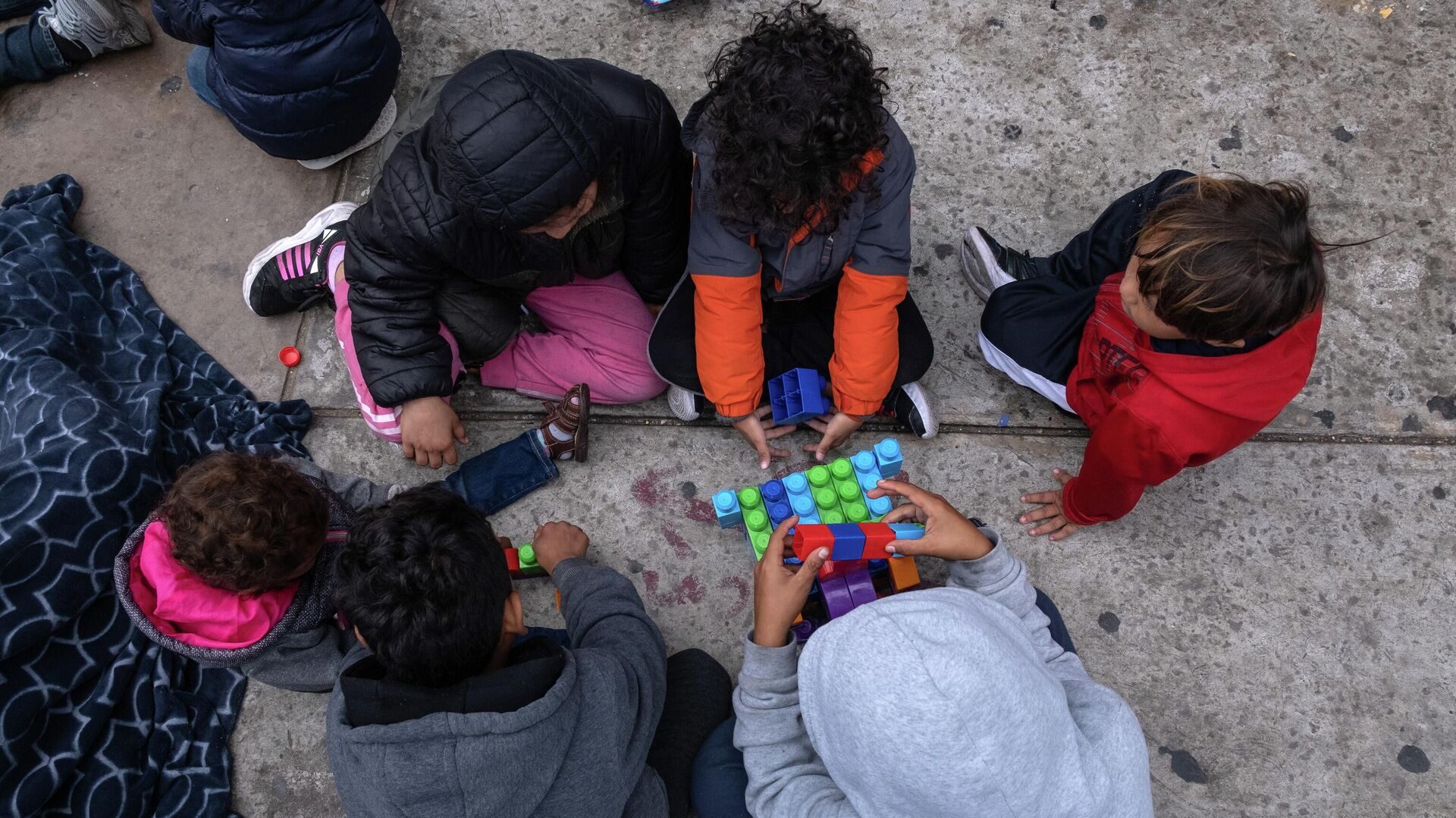 Niños frontera children border