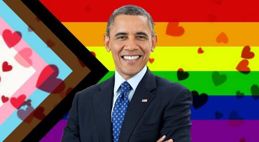 obama pride flag