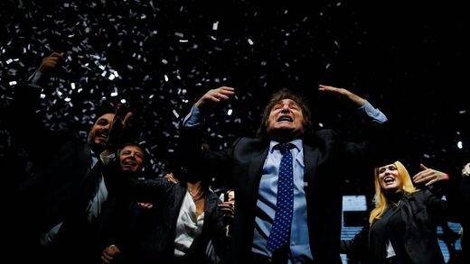 Javier Milei, candidato a la Presidencia de Argentina.